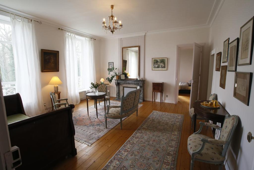 Chateau De Penfrat Gouesnach Kamer foto